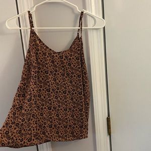 Forever 21 Medium Pink and Black Tank Top